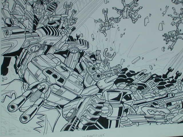 TRANSFORMERS ENERGON #28 Story Page #4 INSECTICONS